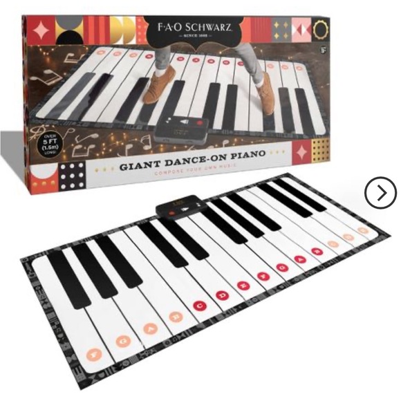 FAO Schwarz Giant Piano Mat - Picture 2 of 8